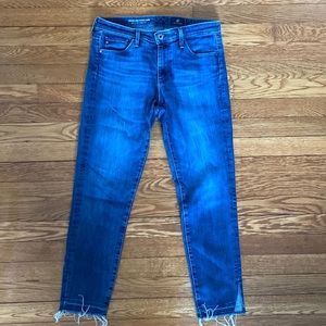 AG Adriano Goldschmidt Stevie Capri Denim